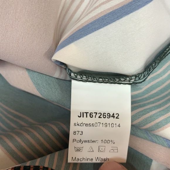 Sz9Y SHEIN Striped Long Sleeve Dress - Picture 6 of 6